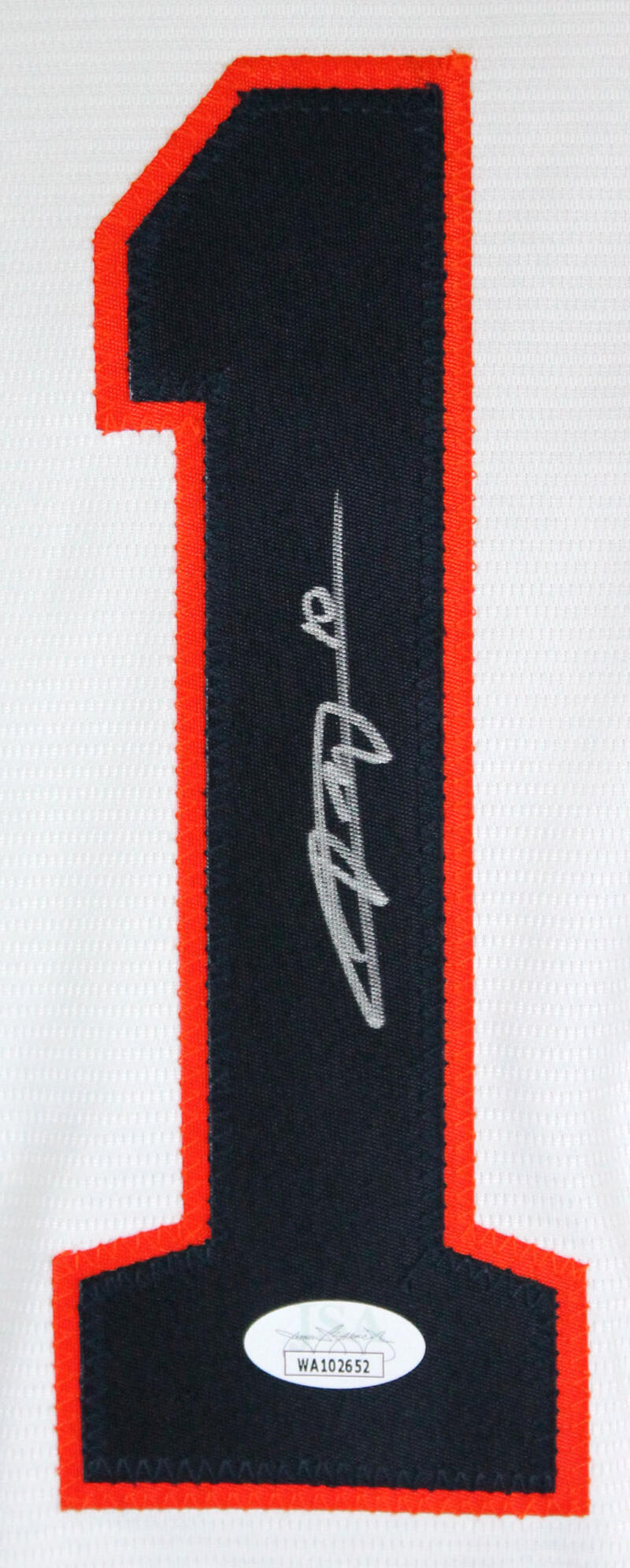 Yuli Gurriel Autographed Houston Astros Rainbow Nike Jersey-JSA W *Silver Image 2