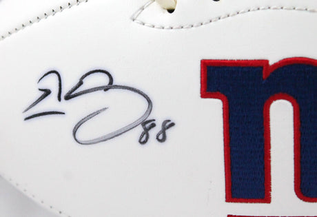 Evan Engram Autographed New York Giants Logo Football- JSA Authenticated Image 2