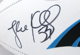 Luke Kuechly Autographed Carolina Panthers Logo Football- Beckett W Holo *Black Image 2