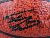 Hakeem Olajuwon Shaquille O' Neal Autographed Wilson NBA Basketball-BAW Holo JSA W *Black Image 2