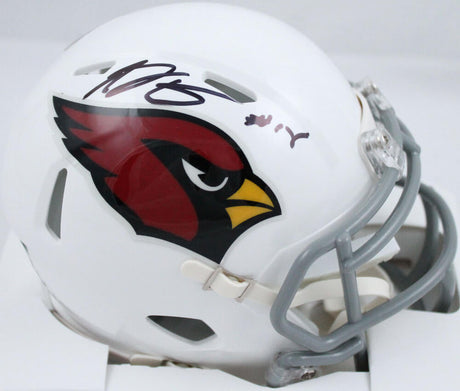 AJ Green Autographed Arizona Cardinals Speed Mini Helmet-Beckett W Hologram *Black Image 1