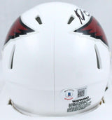 AJ Green Autographed Arizona Cardinals Speed Mini Helmet-Beckett W Hologram *Black Image 3