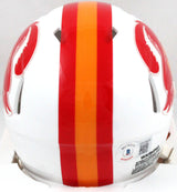 Warren Sapp Autographed Tampa Bucs 76-96 Speed Mini Helmet w/HOF-Beckett W Hologram *Black Image 3