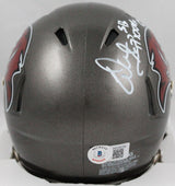 Warren Sapp Autographed Tampa Bay Buccaneers 97-13 Speed Mini Helmet w/SB Champs-Beckett W Hologram *White Image 3