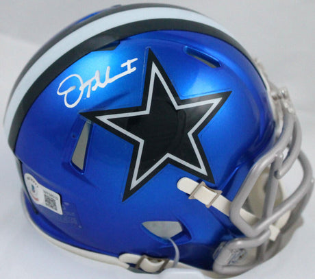 Jalen Tolbert Autographed Dallas Cowboys Flash Speed Mini Helmet-Beckett W Hologram *White Image 1