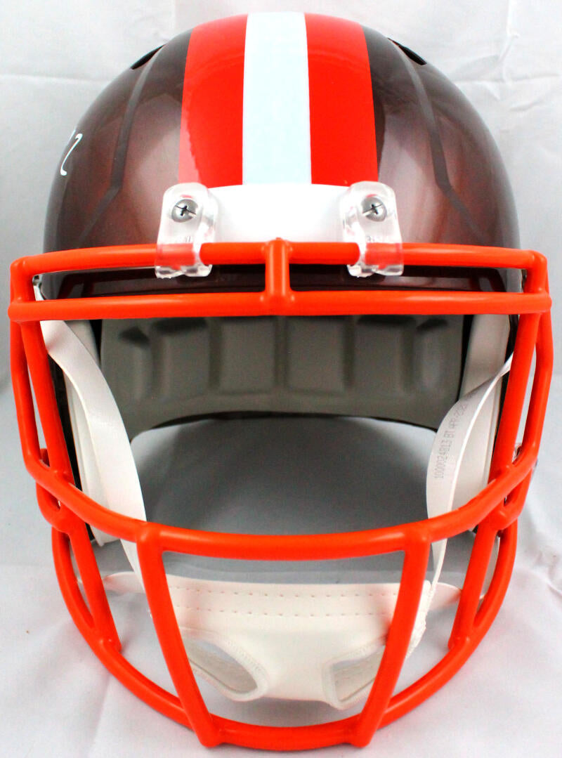 Amari Cooper Autographed Cleveland Browns F/S Flash Speed Helmet-Beckett W Hologram *White Image 3