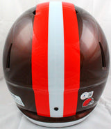 Amari Cooper Autographed Cleveland Browns F/S Flash Speed Helmet-Beckett W Hologram *White Image 4