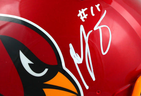 AJ Green Signed Arizona Cardinals Flash Speed Authentic F/S Helmet *Front-Beckett W Hologram *White Image 2