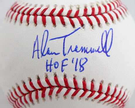 Alan Trammell Autographed Rawlings OML Baseball w/ HOF 18- Beckett W Hologram *Blue Image 2