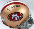 Joe Montana Autographed San Francisco 49ers Mini Helmet-Beckett W Hologram *Black Image 1