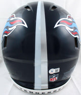 Treylon Burks Autographed Tennessee Titans F/S Speed Authentic Helmet-Beckett W Hologram *Silver Image 4