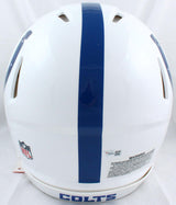 Peyton Manning Autographed Indianapolis Colts Speed Authentic F/S Helmet-Fanatics *Black Image 4