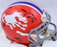 Courtland Sutton Autographed Denver Broncos 1966 Speed Mini Helmet-Beckett W Hologram *Black Image 1