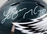 LeSean McCoy Autographed F/S Philadelphia Eagles Speed Authentic Helmet- JSA W *White Image 2