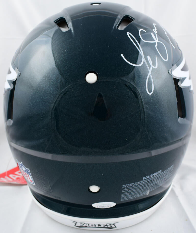LeSean McCoy Autographed F/S Philadelphia Eagles Speed Authentic Helmet- JSA W *White Image 4
