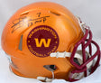 Joe Theismann Signed WFT Flash Speed Mini Helmet w/83 MVP-Beckett W Hologram *Black Image 1