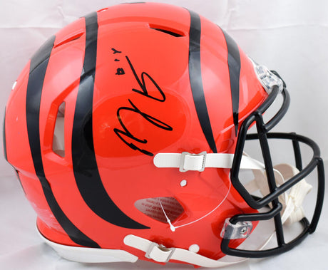 AJ Green Autographed Cincinnati Bengals F/S Speed Authentic Helmet-Beckett W Hologram *Black Image 1