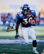 Terrell Davis Signed Broncos 16x20 Running Photo W/SB MVP- Beckett W Hologram *Black Image 1