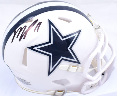 Micah Parsons Autographed Dallas Cowboys Speed ALT 2022 Mini Helmet- Fanatics *Black Image 1