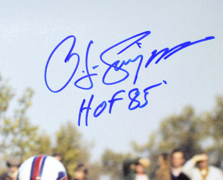 O. J. Simpson Signed Buffalo Bills 16x20 Running Photo w/ HOF- JSA W *Blue Image 2