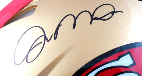 Joe Montana Autographed San Francisco 49ers F/S 64-95 Speed Authentic Helmet - Fanatics *Black Image 2