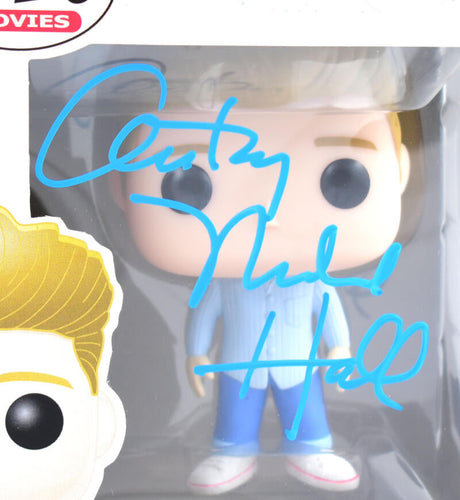 Anthony Michael Hall Autographed Ted the Geek Funko #139-Beckett W Hologram *Blue Image 2