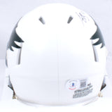 A.J. Brown Autographed Philadelphia Eagles 69 -73 Speed Mini Helmet-Beckett W Hologram *Black Image 3