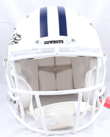 Emmitt Smith Autographed F/S Dallas Cowboys ALT 22 Speed Authentic Helmet-Beckett W Hologram *Black Image 4
