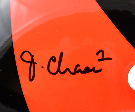 Ja'Marr Chase Autographed Cincinnati Bengals Full Size Speed Flex- Beckett W Hologram *Black Image 2