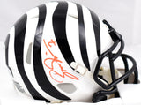 Boomer Esiason Autographed Cincinnati Bengals ALT 22 Speed Mini Helmet-Beckett W Hologram *Orange Image 1