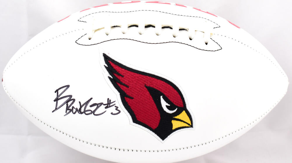 Budda Baker Autographed Arizona Cardinals Logo Football-Beckett W Hologram *Black Image 1