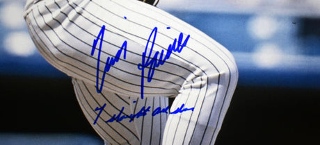 Tim Raines Autographed Yankees 16x20 Batting Photo w/7 Straight All Star- Beckett W Hologram *Blue Image 2
