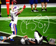 Cole Beasley Autographed Buffalo Bills 8x10 Touchdown Photo- Beckett W Hologram *White Image 1
