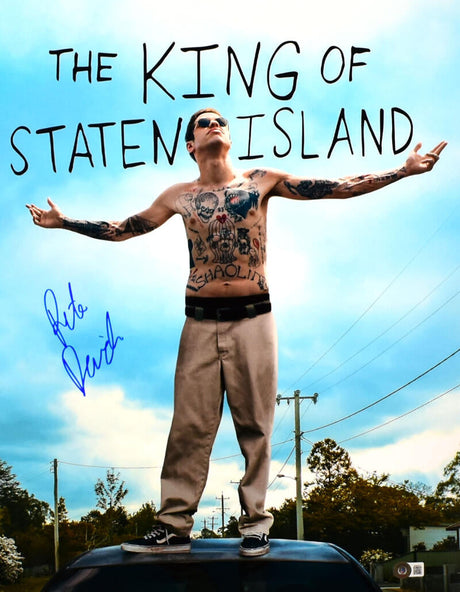 Pete Davidson Autographed 16x20 The King of Staten Island -Beckett W Hologram *Blue Image 1