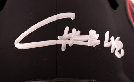 Christian Harris Autographed Houston Texans Eclipse Speed Mini Helmet-Beckett W Hologram *Silver Image 2