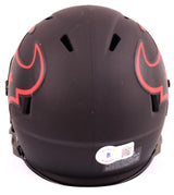 Christian Harris Autographed Houston Texans Eclipse Speed Mini Helmet-Beckett W Hologram *Silver Image 4