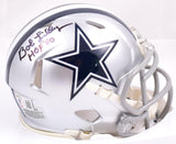 Bob Lilly Autographed Dallas Cowboys Speed Mini Helmet w/HOF-Beckett W Hologram *Black Image 1