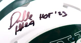 Darrelle Revis Autographed New York Jets Speed Mini Helmet w/HOF - Beckett W Hologram *Black Image 2
