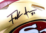 Frank Gore Autographed San Francisco 49ers Speed Mini Helmet-Beckett W Hologram *Black Image 2