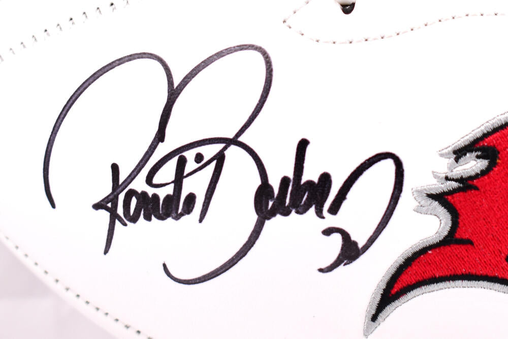 Ronde Barber Autographed Tampa Bay Buccaneers Logo Football w/HOF- Beckett W Hologram *Black Image 3