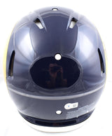 Marshall Faulk Kurt Warner Dick Vermeil Autographed F/S Rams Speed Authentic Helmet w/HOF- Beckett W Hologram *Black Image 5
