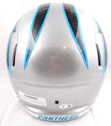 Luke Kuechly Autographed Carolina Panthers F/S Speed Helmet w/2 insc.- Beckett W Hologram *Black Image 3