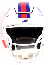 Stefon Diggs Autographed Buffalo Bills F/S Speed Flex Helmet-Beckett W Hologram *Black Image 4