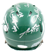 New York Sack Exchange Autographed New York Jets Speed Mini Helmet - JSA W *Silver Image 2