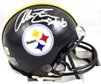 Alan Faneca Autographed Pittsburgh Steelers Mini Helmet-Beckett W Hologram *Silver Image 1