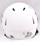 D'Andre Swift Autographed Philadelphia Eagles Lunar Speed Mini Helmet-Beckett W Hologram *Green Image 3