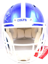 Anthony Richardson Autographed Indianapolis Colts F/S Flash Speed Authentic Helmet - Fanatics *White Image 4