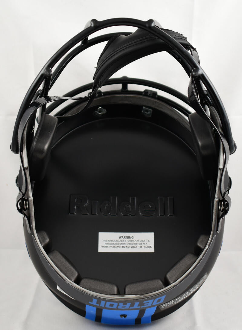 Hendon Hooker Autographed Detroit Lions F/S Eclipse Speed Helmet - Beckett W Hologram *White Image 5