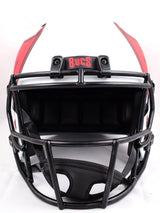 Ronde Barber Autographed Tampa Bay Buccaneers F/S Lunar Speed Helmet- Beckett W Hologram *Red Image 4