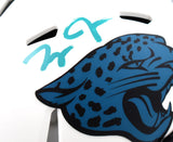 Zay Jones Autographed Jacksonville Jaguars Lunar Speed Mini Helmet -Beckett W Hologram *Teal Image 2